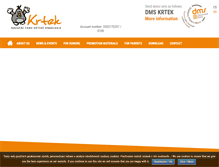 Tablet Screenshot of krtek-nf.cz